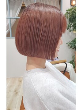 アイル(I'll) 【Hair Make I`ll 奈良】　ミニボブピンク