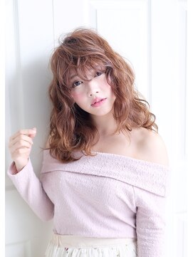 ヘアーズベリー 淡路店(hairs BERRY) BERRY/耳かけ_毛先パーマ_イメチェン_フォギーベージュ_夏
