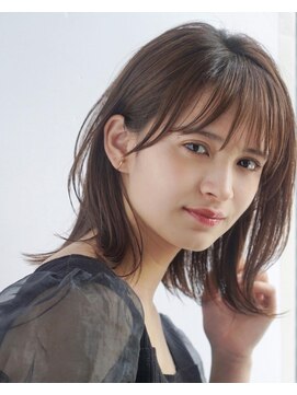 ガーデン ジングウマエ(GARDEN jingumae) 小顔に見せるボブルフネビージュカラーw