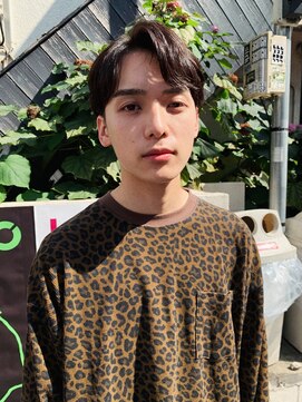 バイフィフス 原宿/表参道(by fifth) ◇センターパート ニュアンスパーマ 韓国ヘア 前下がり