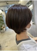 30代40代50代◎大人ナチュラルショートボブ