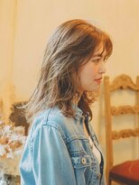 ロッソ ヘアアンドスパ 北千住店(Rosso Hair&SPA) コンサバかきあげレイヤー[北千住]