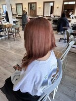 ミニム ヘアー(minim hair)&nbsp;【minim×高橋】ブリーチ1回アプリコット