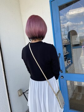 ヘアーメイク コラソン(hair make corazon) 似合わせカットメルティカラー着物フェミニンロング