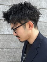 ニアウ 伊勢崎連取店(Niau)&nbsp;メンズマッシュパーマツイストスパイラルパーマニュアンスパーマ