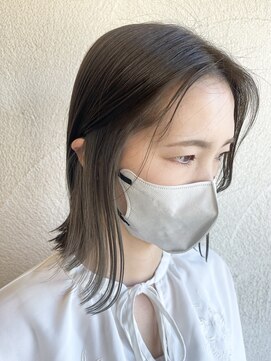 ヘアステーションフラット(HAIR STATION FLAT) シンバー×グレージュ