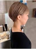 ミニボブ/ショート/ショートヘア/前下がりボブ/ぱつっとボブ