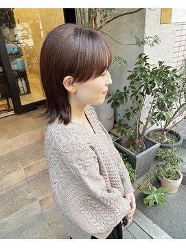 グリームス ヘアデザイン(GLEAMS Hair Design) 30代40代にお勧め大人のマッシュウルフ♪平尾