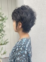 ショート×パーマ