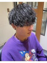 フリーク バーバーショップ 都島店(FREAK BARBER SHOP) 王道ツーブロックマッシュツイストスパイラルパーマ