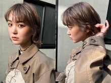 アース 町田店(HAIR & MAKE EARTH)の雰囲気（オリーブグレージュ×ボブヘアで髪質改善して可愛く韓国風に☆）