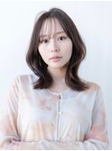 韓国レイヤーくびれミディアムイメチェンカット似合わせ小顔