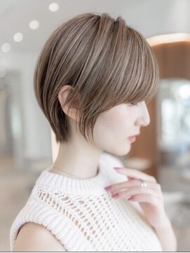 オースティン 調布アミックス(AUSTIN) 大人かわいい前髪セシルカットココアブラウンフリンジウェーブ