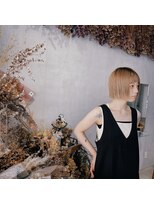 ミント(mint) 前上がりな切りっぱなしボブ!