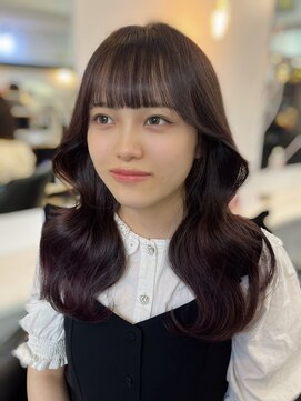 ラビス(Lovis) セミディ/シアーカラー/魅力倍増カール/ダークアッシュ