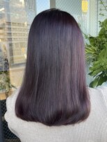 ナンバー アンフィール 渋谷(N° anfeel)&nbsp;艶髪×ラベンダーピンクカラー