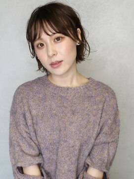 バース(BIRTH) 天神【BIRTH】シースルーバングウェーブショートパーマ