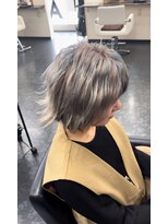 アイズ 渋沢(AIZU)&nbsp;シルバー　ポイントカラーターコイズ