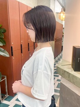 ノエ(noe) ホワイトグレージュ/デジタルパーマ/チェリーブラウン/栄h82