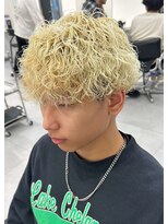 エース 豊橋店(Ace)&nbsp;波巻きスパイラルパーマメンズマッシュツイストスパイラルパーマ