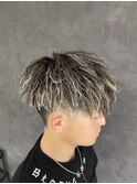 ツイスト×ホワイトメッシュ