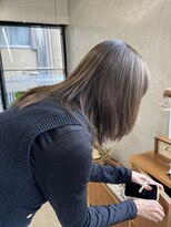 ナル(nalu.) ブラウンカラー/透け感カラー