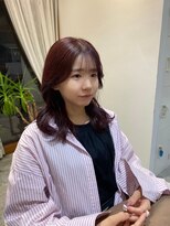 サンクチュアリー 千里山(Sanctuary)&nbsp;レイヤー巻き髪スタイル