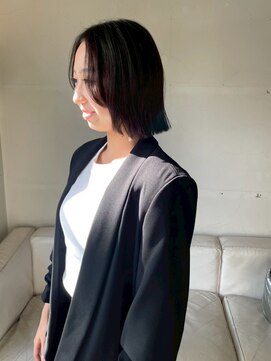 外ハネボブ/くびれボブ/ボブカット/ボブヘア/ボブスタイル/ボブ