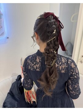 ロンドブルーム 天神大名店(Lond Bloom) 暗めカラー/ブリーチなしカラー/ヘアアレンジ/福岡/天神/20代