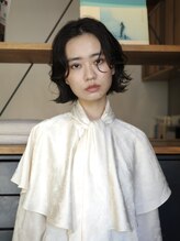 【倉畑果歩】大人気ボブ×ニュアンスパーマ