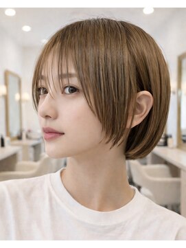 アーツ 調布(arts) ★明るい白髪染め×ショートボブ