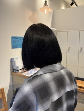 ハチマルハチ ナル 登戸店(808 nalu) ブリーチ卒業◎地毛風ダークカラー