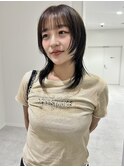 レイヤーハッシュカット