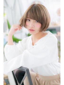 ミック ヘアアンドビューティー 大山店(miq  Hair&Beauty) 女の子オーラ漂う☆ピュアボブｂ