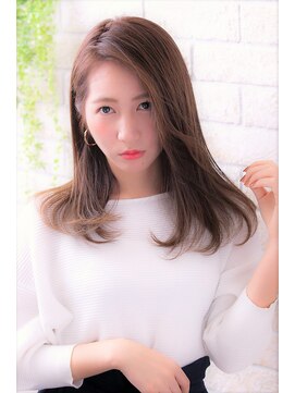 ソア 武蔵小杉(SOAR) 大人かわいい無造作カールとデザインカラー小顔ボブディ