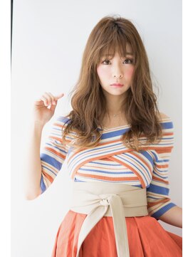 ディスオモテサンドウ 表参道(This OMOTESANDO) 【This OMOTESANDO表参道】流行りのスタイルでモテ可愛ロング★