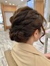 【ヘアセットはお任せ】ヘアセット¥3300（飾りをつける場合はご持参ください)