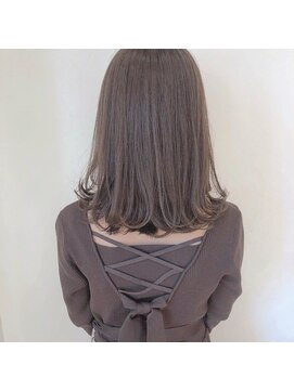 シームリー 千田町店(Seemly) シークレットカラー　ミラーグレージュ