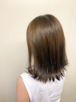 バブルス 本川越店(BUBBLES)&nbsp;外ハネボブ×赤味なしアッシュベージュ