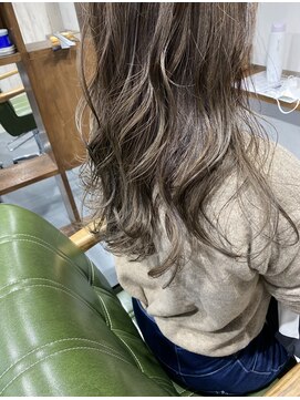 シュクルヘアー(Sucre Hair) ハイライトデザインカラー*ローレイヤー