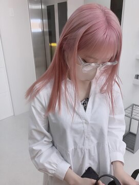 リンドトウキョウ ウメダ(LINDO TOKYO) R12_ペールピンク/Wカラー/艶カラー/ブリーチオンカラー