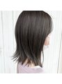 キートス ヘアーデザインプラス(kiitos hair design +) ハイライト×ミントベージュのボブスタイルです☆