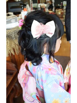 ベル(BELL) ふんわりかわいい七五三スタイル3歳・7歳【BELL用賀/桜新町】