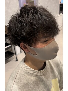 アビー(ABEY) ラフツイストスパイラルパーマ刈り上げマッシュノースタイリング