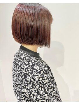 インビテーション 名古屋(invitation) ◎ミニボブ/暖色ベージュ