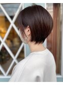丸みショート/耳かけ/ショート