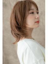 カバーヘア イヴ 戸頭店(COVER HAIR EVE)&nbsp;インナーグレージュ外国人風オンブレウルフボブY戸頭20代30代!