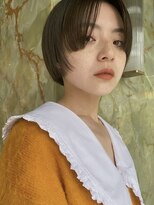 アンドレイ 表参道(andrey)&nbsp;[ANDREY]グレーベージュ/レイヤーロング/前髪パーマ黒髪カタログ