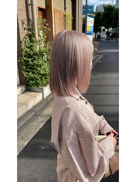 エンカウントバイマハロ 千葉(encount by mahalo) ミルクティーカラー