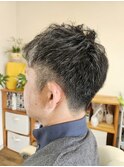 ツーブロック×刈り上げ